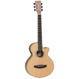 Tanglewood TDBTTCEBW Discovery Exotic Traveller C/E Black Walnut