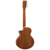 Tanglewood Reunion Pro All Figured Black Walnut Solid Top Traveller Super Folk C/E [TRU2-CE-AW]