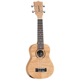 Tanglewood TWT5B Tiare Soprano Ukulele All Flame Mahogany with Bag