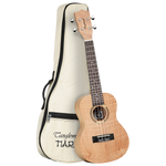 Tanglewood TWT6B Tiare Concert Ukulele All Flame Mahogany with Bag