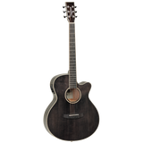 Tanglewood TW4BS Winterleaf Super Folk C/E Black Shadow