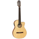 Tanglewood TWEMDC1 Enredo Madera Dominar Thinline Classical Cutaway/Electric Guitar