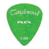 Tanglewood TWPP4 Plex Picks Pack of 12 .088 Green
