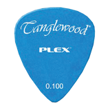 Tanglewood TWPP5 Plex Picks Pack of 12 .100 Blue
