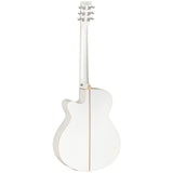 Tanglewood Winterleaf Pro Blonde Superfolk C/E Whitsunday White Gloss [TWPRO4-CE-BLW]