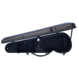 VIVO Shaped Case Black Stripe - for 3/4 Violin / 13" Viola