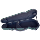 VIVO Shaped Case Jade Green - for 4/4 Violin / 14" Viola
