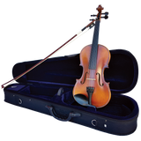 Vivo Encore 3/4 Student Violin Outfit - Setup