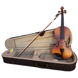 Vivo Neo 4/4 Student Violin Outfit - Setup