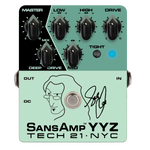 TECH 21 Sansamp YYZ Geddy Lee Signature Pedal
