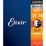 Elixir 12062 Nanoweb Electric 8 String Light 10-74