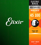 Elixir 14052 Nanoweb Bass  Light 45-100