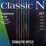Thomastik CF128 Classic N Nylon Flat Wound Superlona chrome G