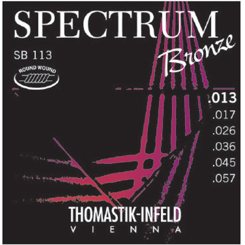 Thomastik SB113 Spectrum Bronze 13-57 String Set