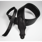 Franklin 2.5" Premium Black Padded Glove Leather Strap