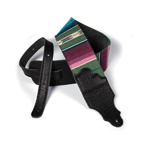 Franklin 3" Saddle Blanket Strap with Black Glove Leather Ends