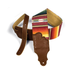 Franklin 3" Saddle Blanket Strap with Caramel Glove Leather Ends
