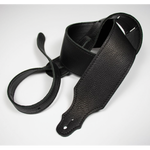 Franklin 2.5" Black Purist Leather Strap with Buck Backing