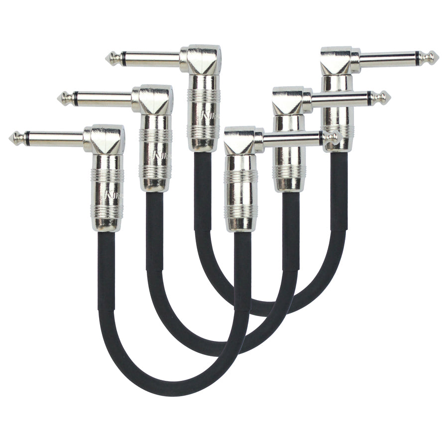 Kirlin KIP3243PN-3 3 Inch Patch Cable 3 Pack – All Music Direct