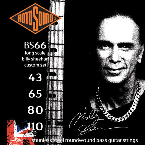 Rotosound BS66 Billy Sheehan Custom String Set