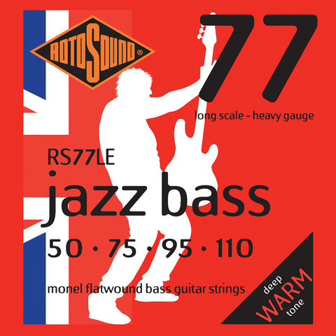 Rotosound RS77LE Jazz Bass 77  Long Scale Heavy 50-110 Monel