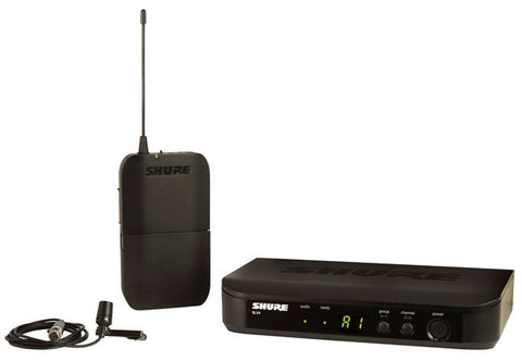 Shure BLX14/CVL Lavalier Wireless System - CVL Lavalier in the M17 Frequency Band (662-686MHz)