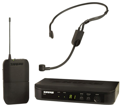 Shure BLX14/P31 Headworn Wireless System - PGA31 Headset in the M17 Frequency Band (662-686MHz)