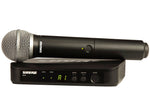 Shure BLX24/PG58 Handheld Wireless System - PG58 Handheld in the M17 Frequency Band (662-686MHz)