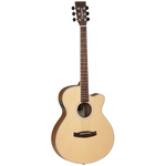 Tanglewood TDBTSFCEBW Discovery Exotic Superfolk C/E Black Walnut
