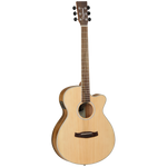 Tanglewood TDBTSFCEPW Discovery Exotic Superfolk C/E Pacific Walnut