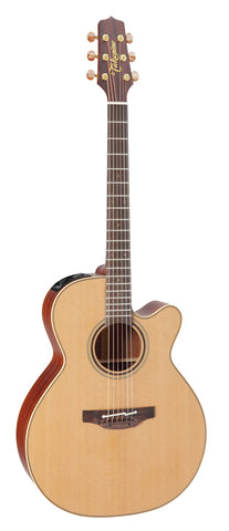 Takamine Pro Series 3 NEX AC/EL Guitar with Cutaway in Natural Satin Finish