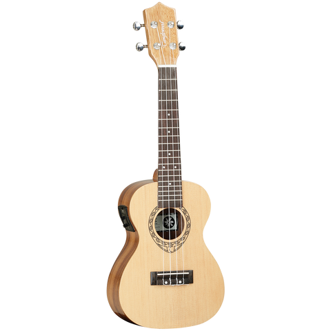 Tanglewood TWT9E Tiare Concert Ukulele w/ Pickup Spruce/Koa