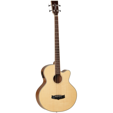 Tanglewood TW8AB Winterleaf Acoustic Bass CE Natural Gloss Spruce/ Mahogany