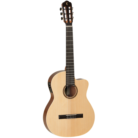 Tanglewood TWCE4 Winterleaf Solid Top Classical Cutaway / Electric