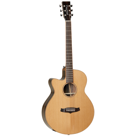 Tanglewood Java Superfolk Cutaway Electric Left-Handed Guitar