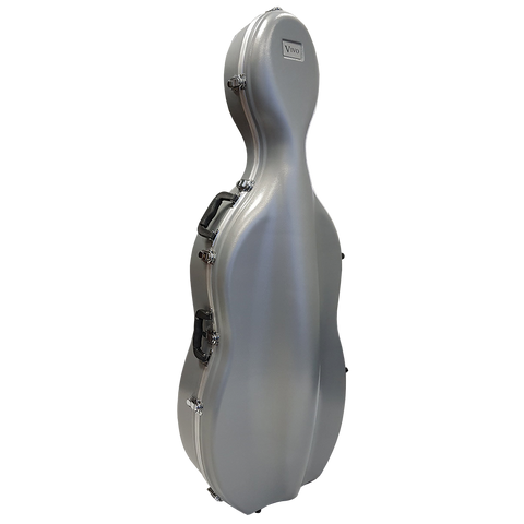 Vivo VICLO2S ABS Cello Hard Case Silver