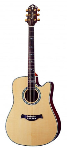 Crafter DE 30/N, Acoustic guitar, Solid ES top