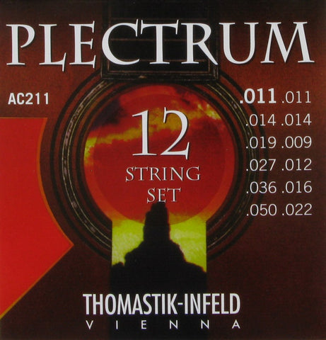 Thomastik AC211 Plectrum Bronze Acoustic Guitar Strings 12-String